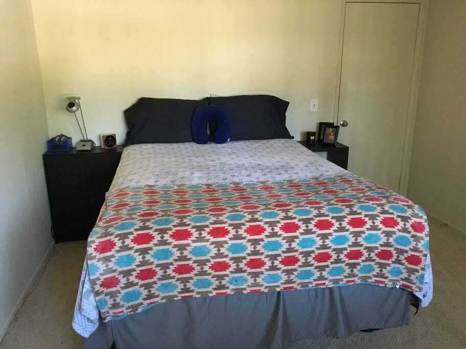 High Queen Size Bed