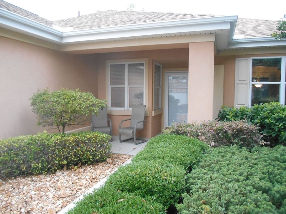 Covered front porch