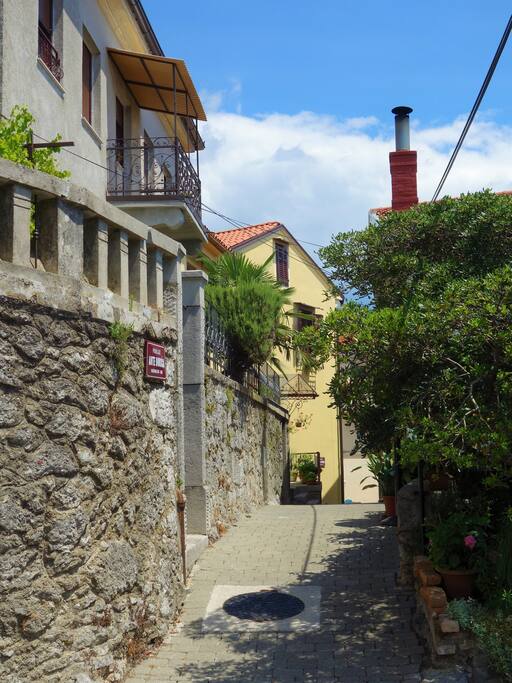 House and the street
