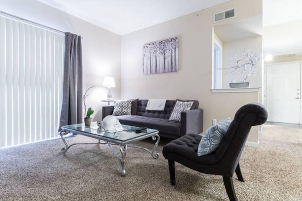 Relax after a long day of meetings and sight seeing. Shared space.