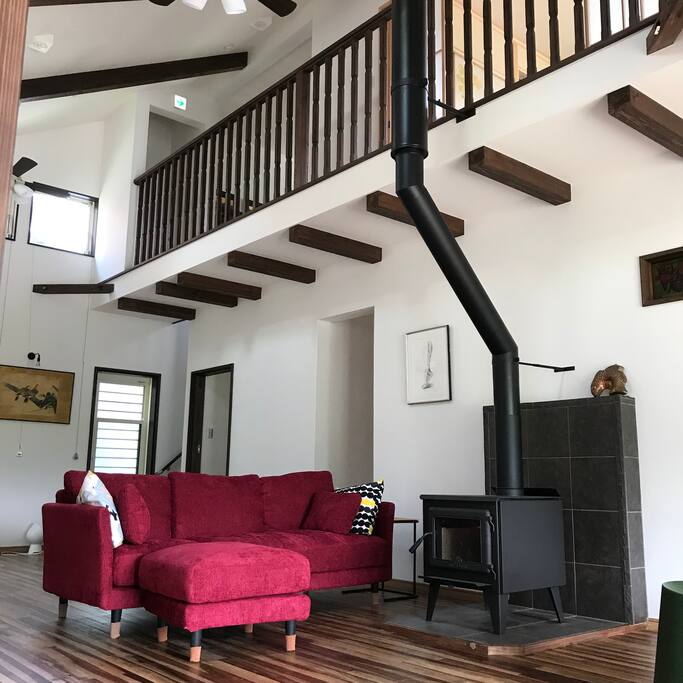 The Lodge living area