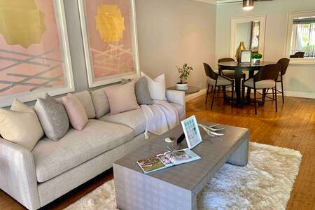 Stylish condo with pool, next to the tram! ID#2717