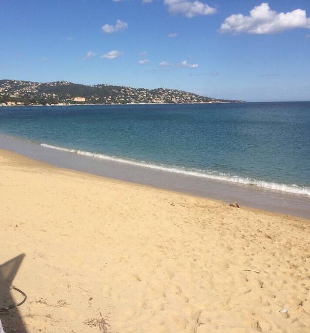 Spiaggia libera a La Nartelle