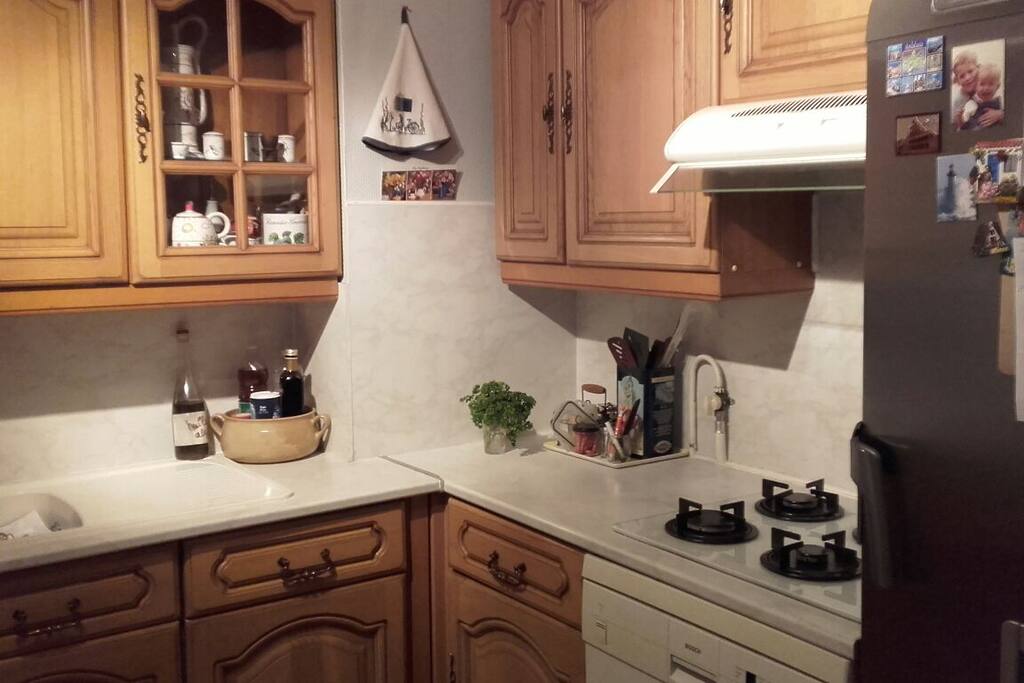 La cuisine à votre disposition