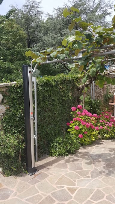 Outdoor shower