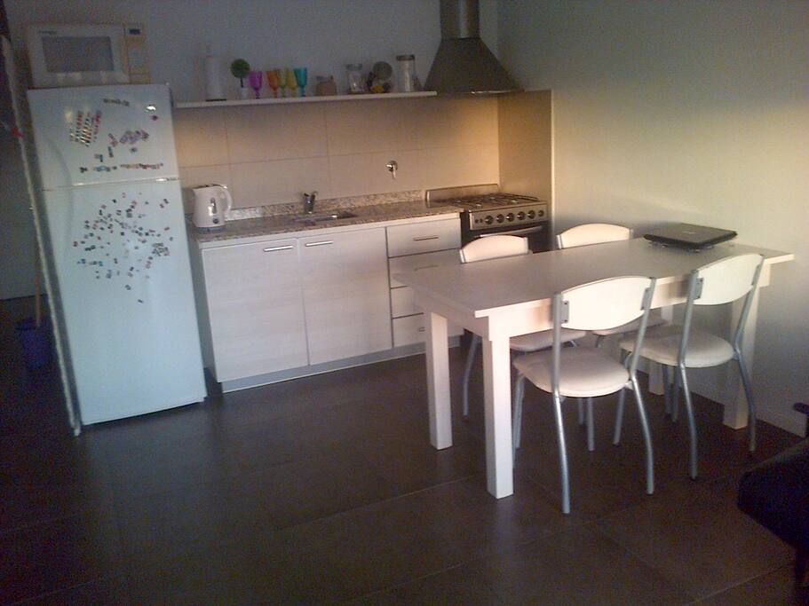 Cocina totalmente equipada
