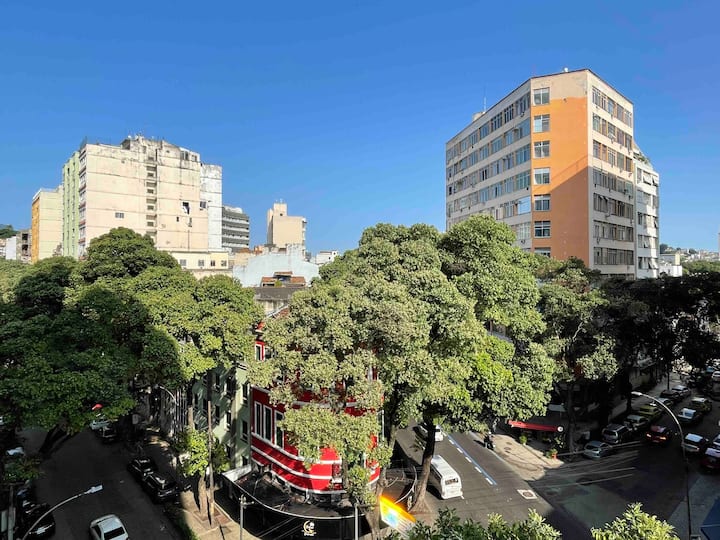 Vista gratuita de la habitación.