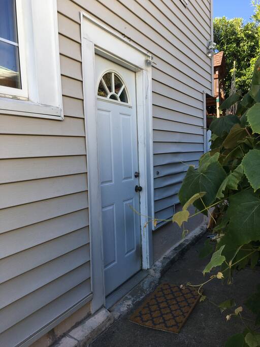 Side guest entry door.