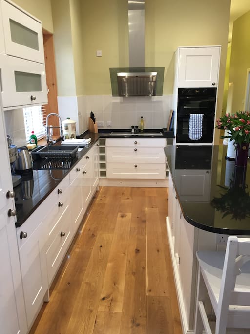 The kitchen.