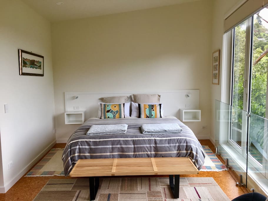 Comfortable Super-King bed