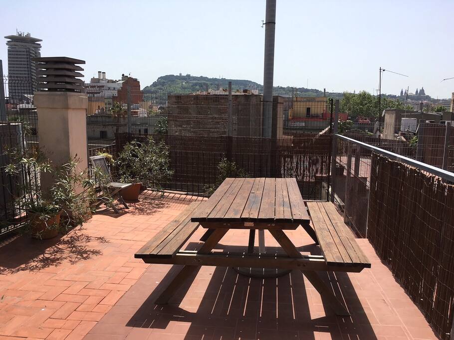 View of the terrace