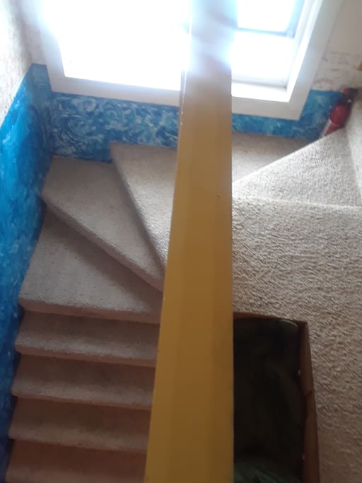 Staircase to apartment