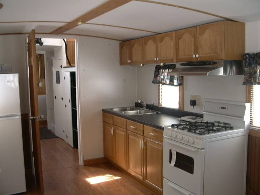 Kitchen, looking towards cupola