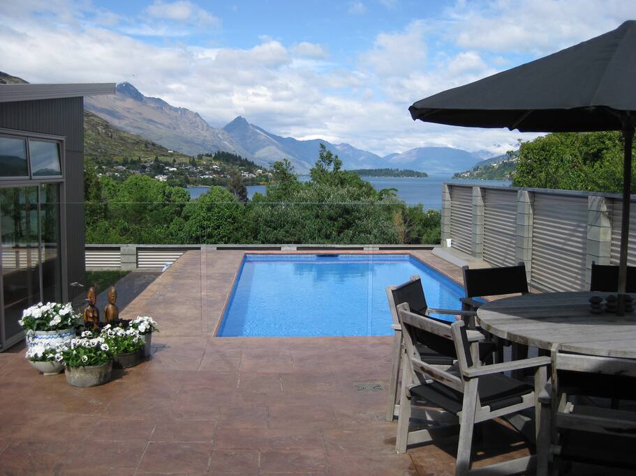 The Pool & View from the House