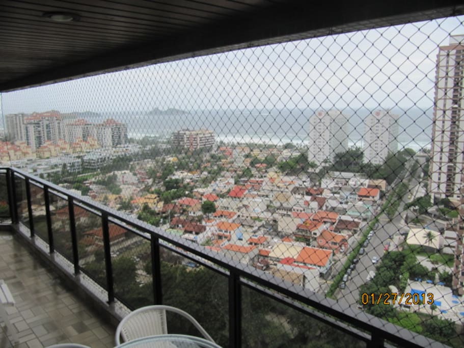 Vista da varanda