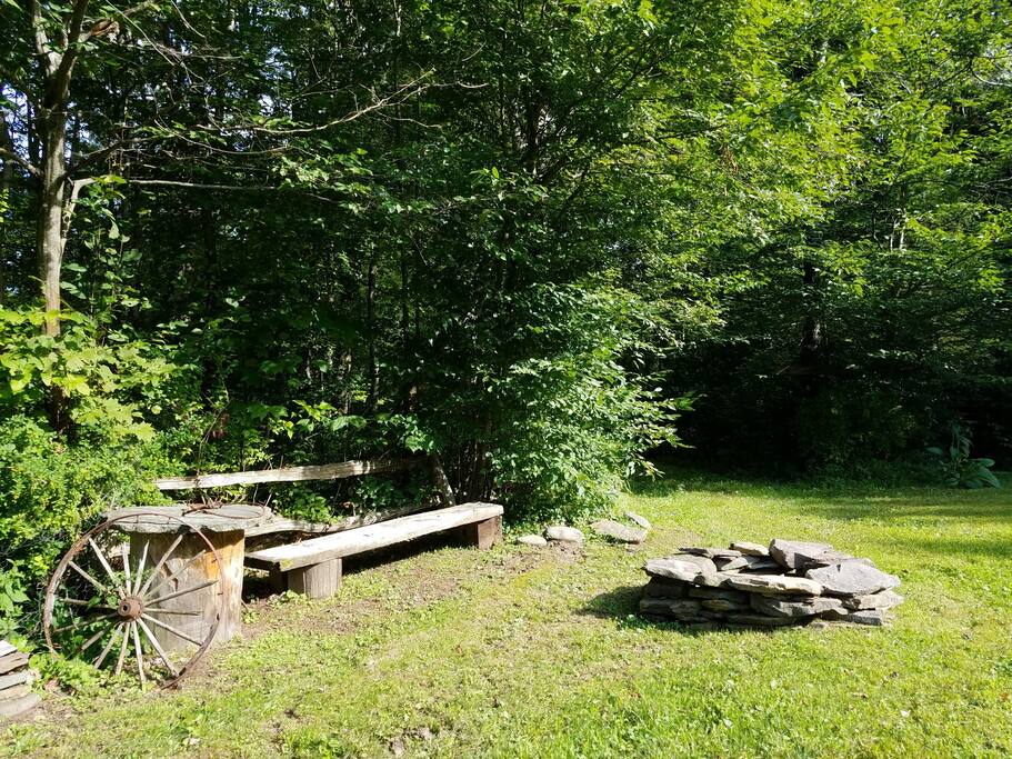 Bring the s'mores and enjoy a campfire!