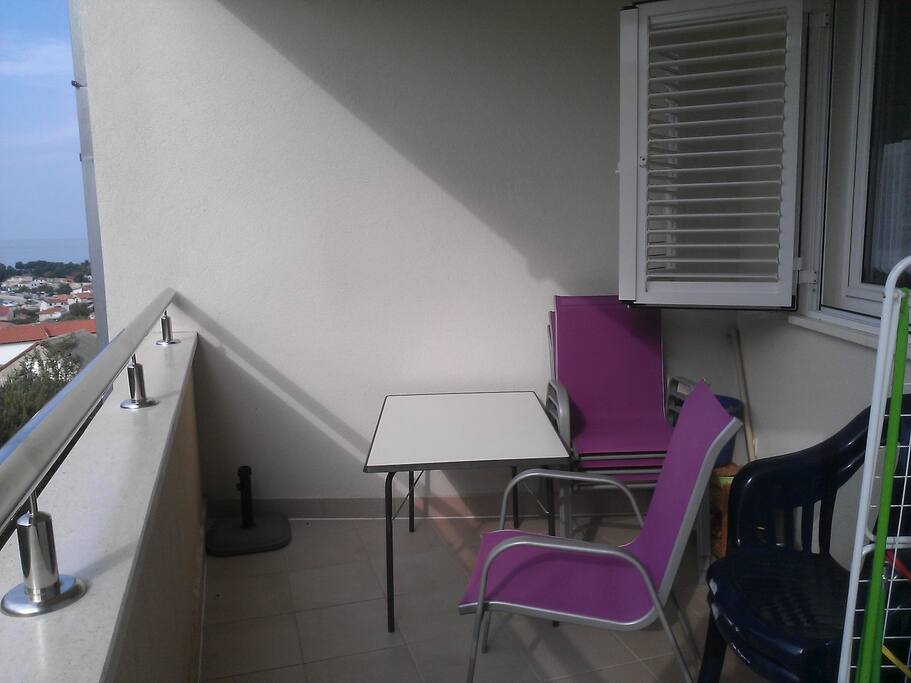 Shared balcony
