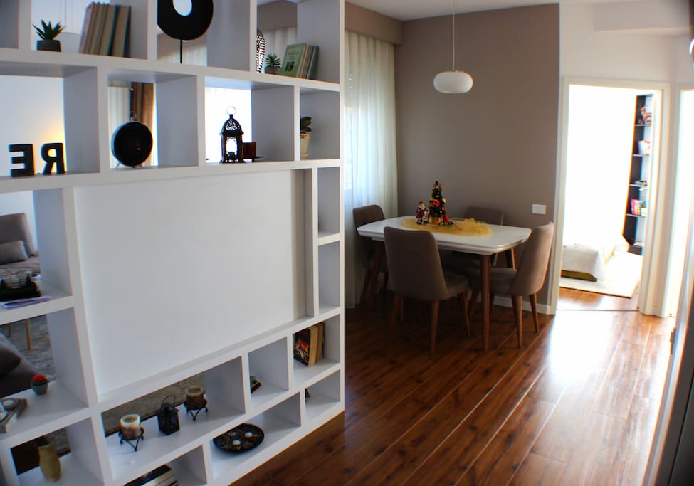 Hallway and dinning area