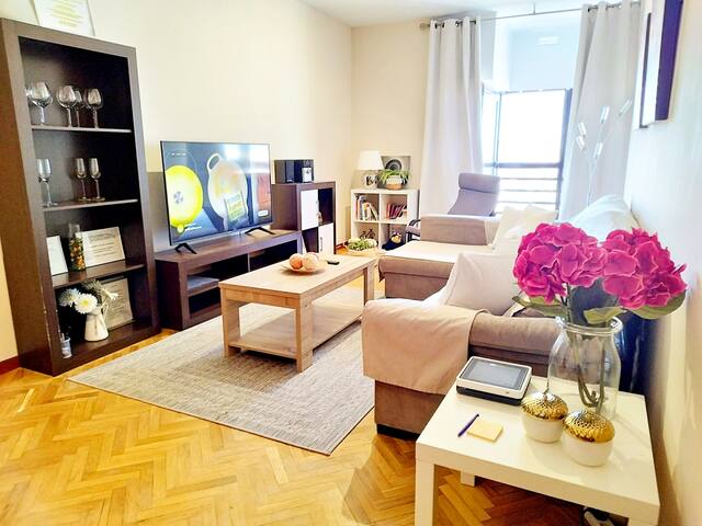 SKYLINE MADRID GRAN VÍA / PARKING MADRID CENTRAL.