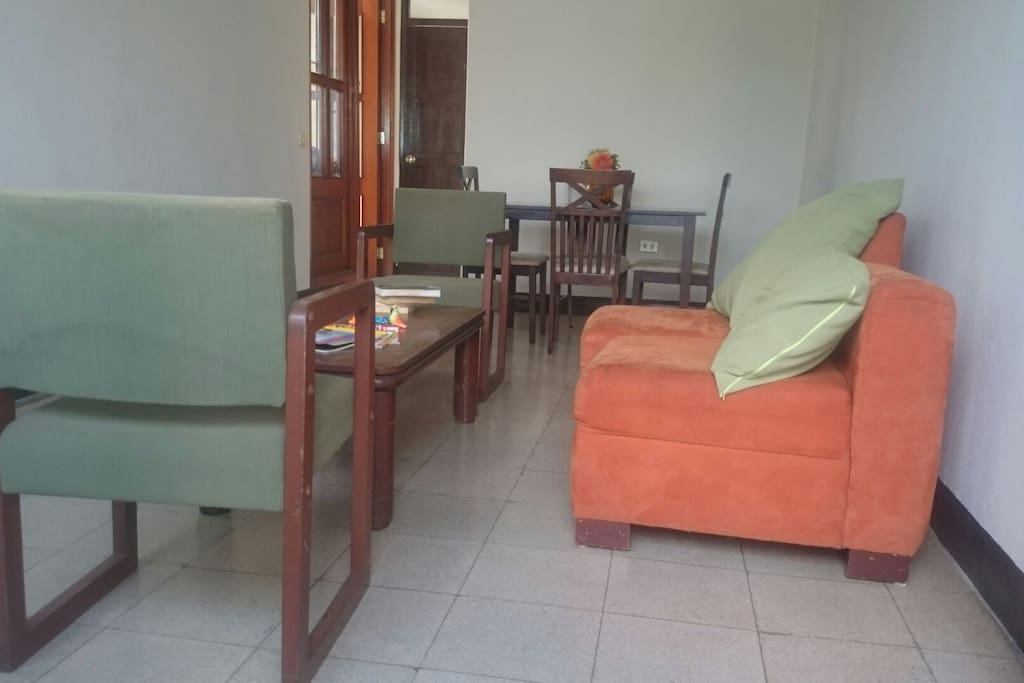 Open space: Living room and dining