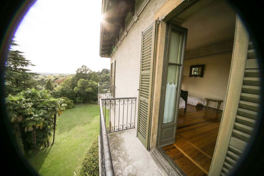 vista da uno dei balconi della Suite Gioia