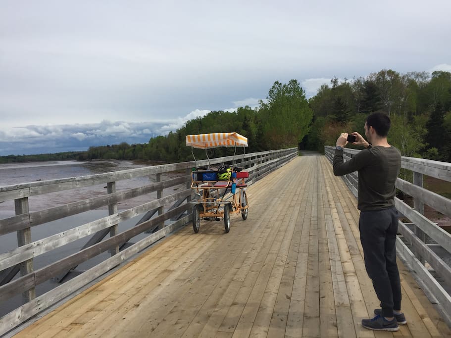 Trans-Canada trail in Tatamagouche is truly something special.