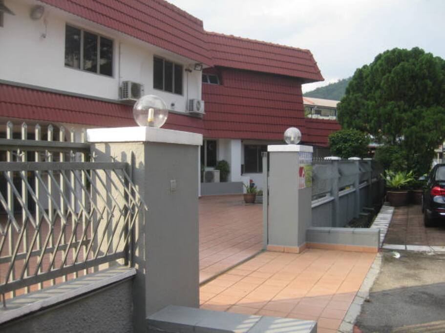 Grand Entrance with auto gate