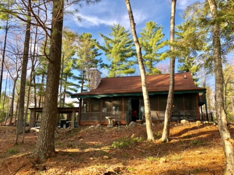 Pine Tree Lodge Cabins for Rent in Pickerel, Wisconsin, United States