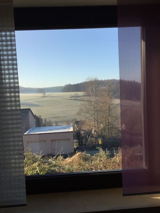 Wenn ihr morgens wach werdet und aus dem Fenster schaut.