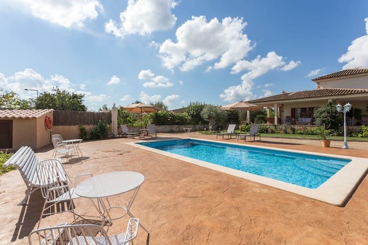 Villa con piscina para familias. ETV/6122 MARPE