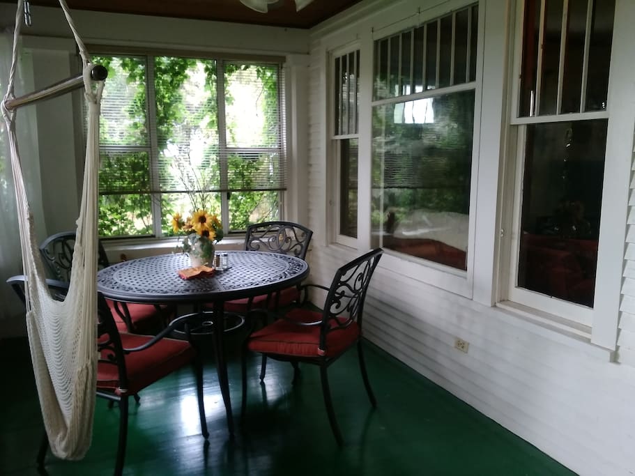 The front porch
