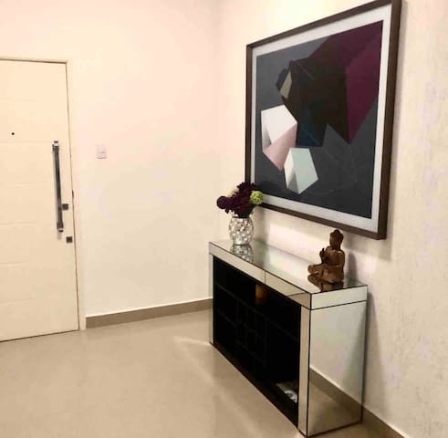 Excelente apartamento!Quadra da praia! Um minuto !