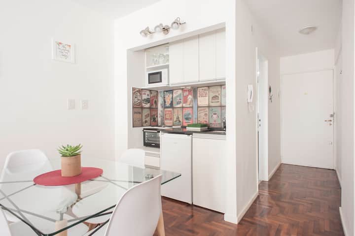 Kitnet mobiliado no Retiro