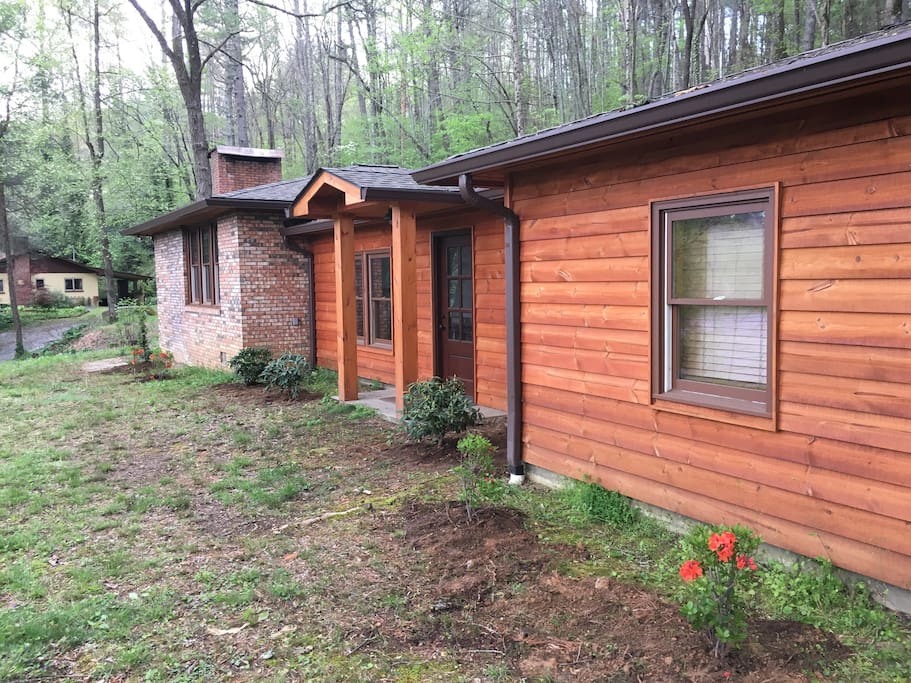 Front of the house.