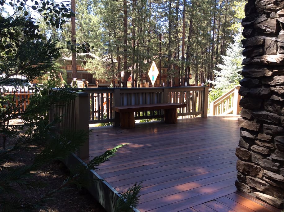 Front deck