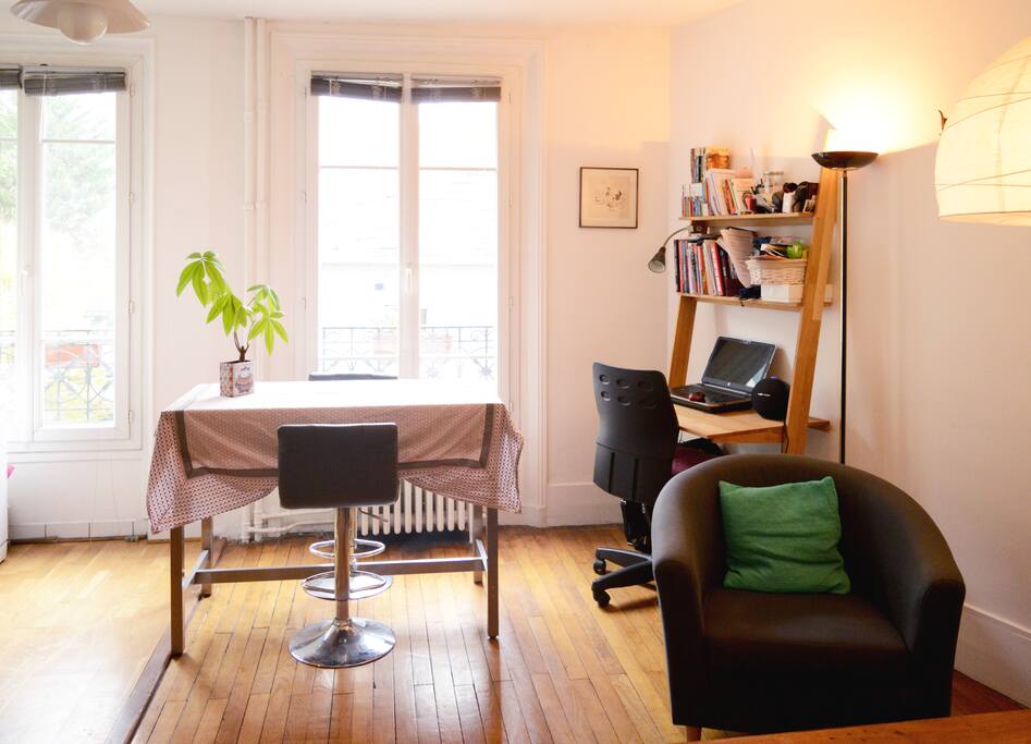 The living room