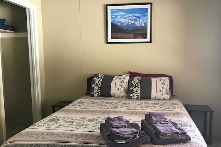 Quiet Cabin. Awesome Dog.