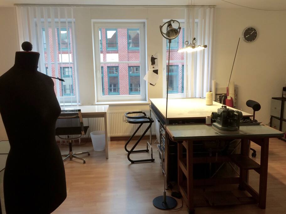 Mein "Reworked-Fur-Fashion" Arbeitsplatz
