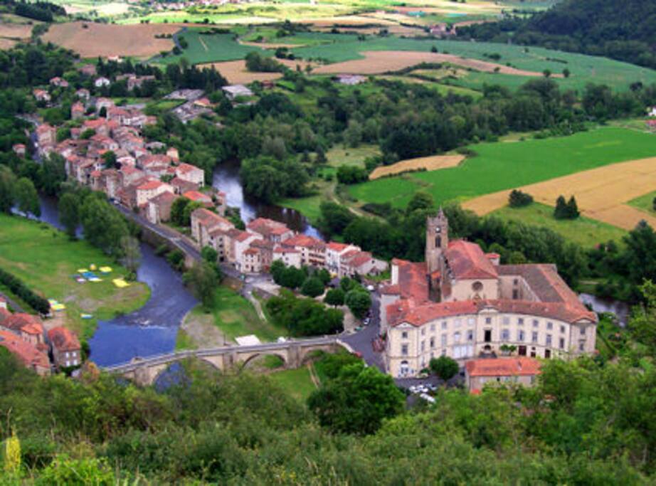 Vu du ciel du village