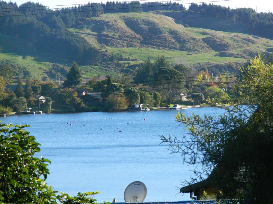 View from deck