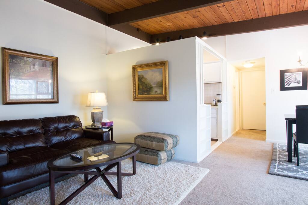 Spacious living area