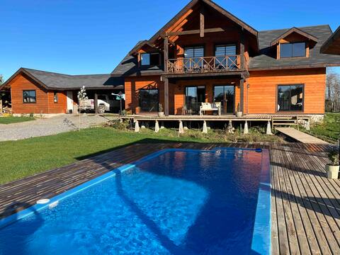 Gran Casa Con Vista al Volcán Villarrica