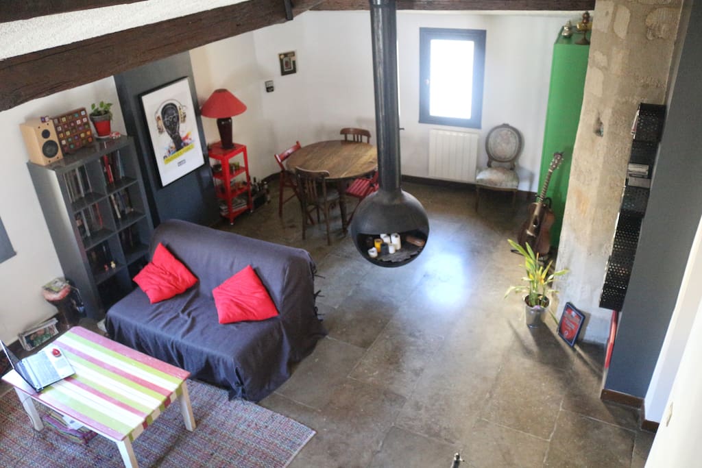 Salon, salle à manger