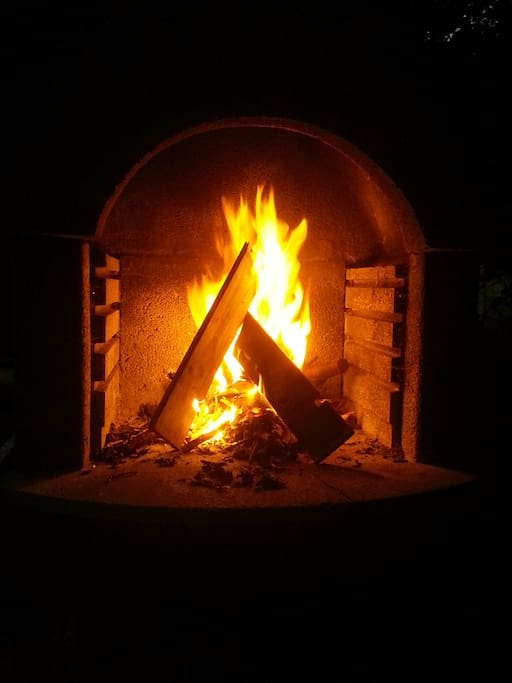Abend am Kamin