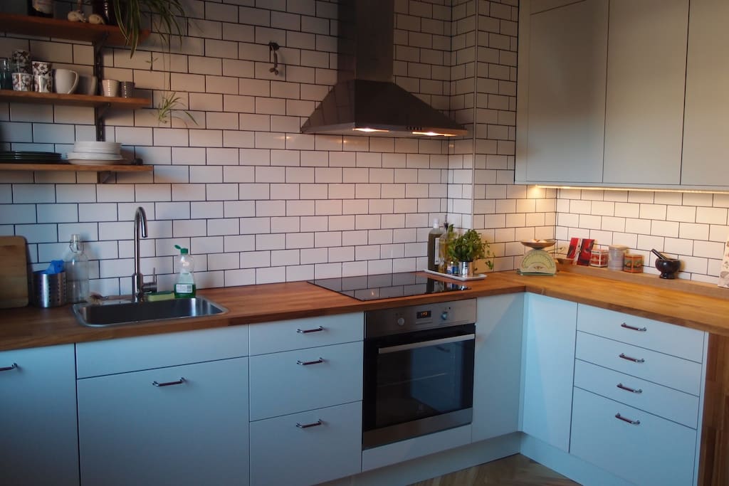 Newly renovated kitchen
