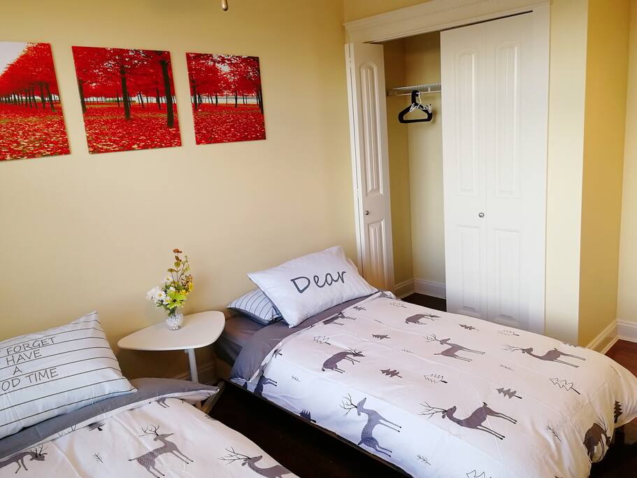 Bedroom (2 king single size Bed) on 2nd FL