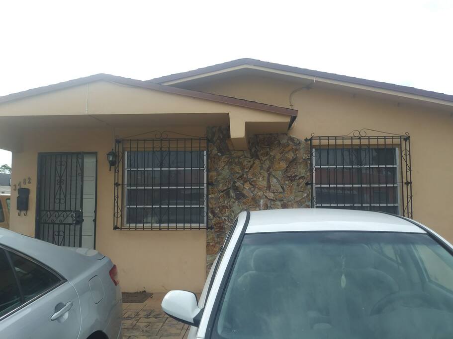 Front of the house