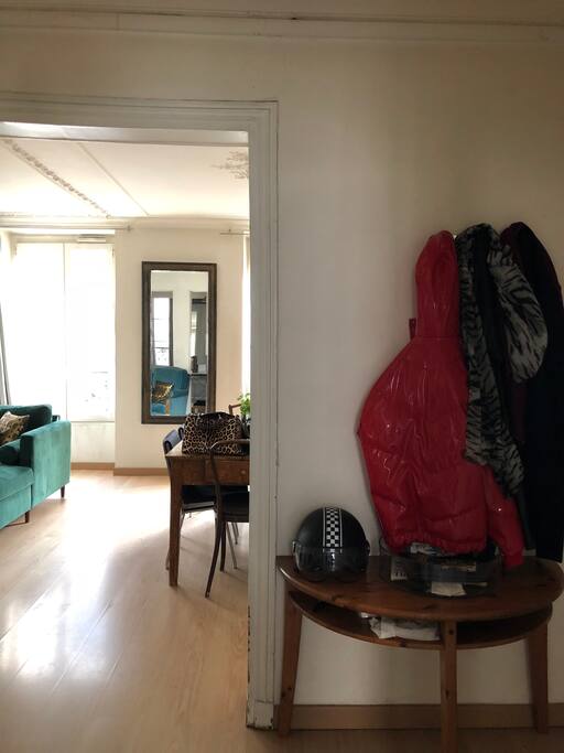 Entranceway into Living/Dining