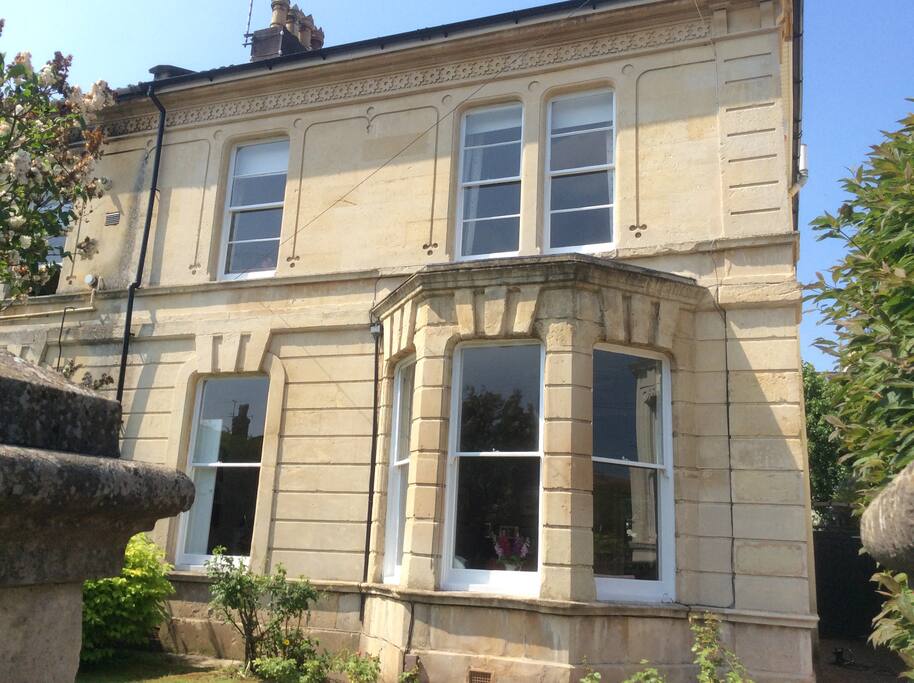 House from the front