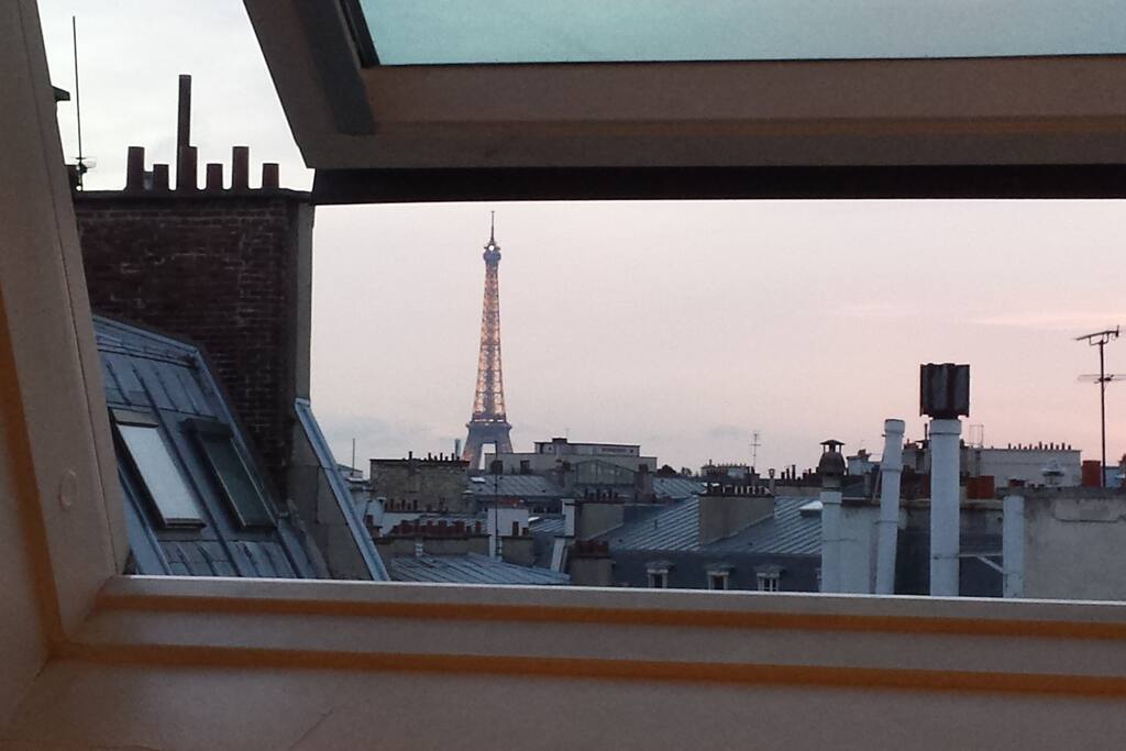 Vue tour Eiffel